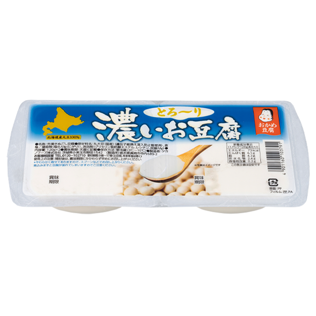 北海道とろ~り濃いお豆腐