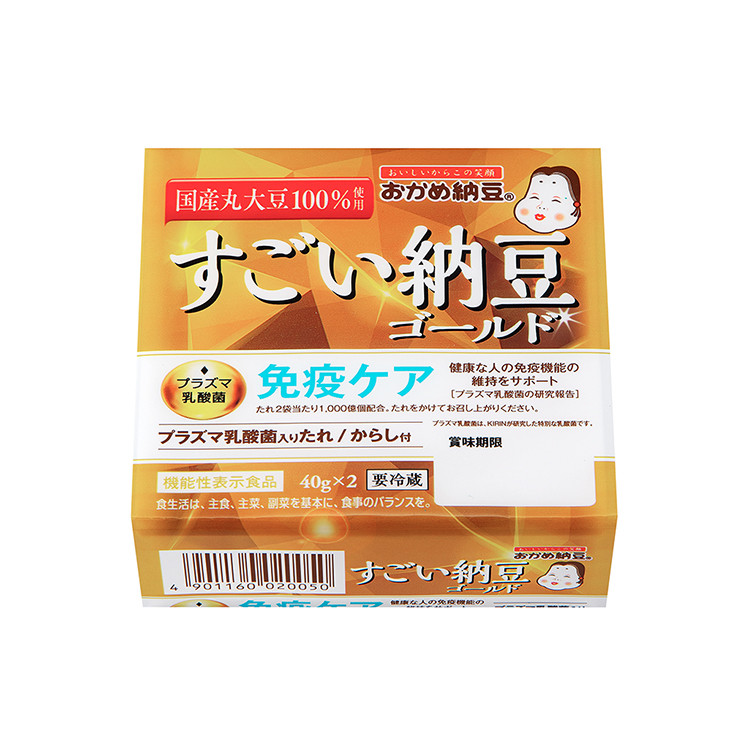 すごい納豆ゴールド プラズマ乳酸菌たれ付｜商品情報