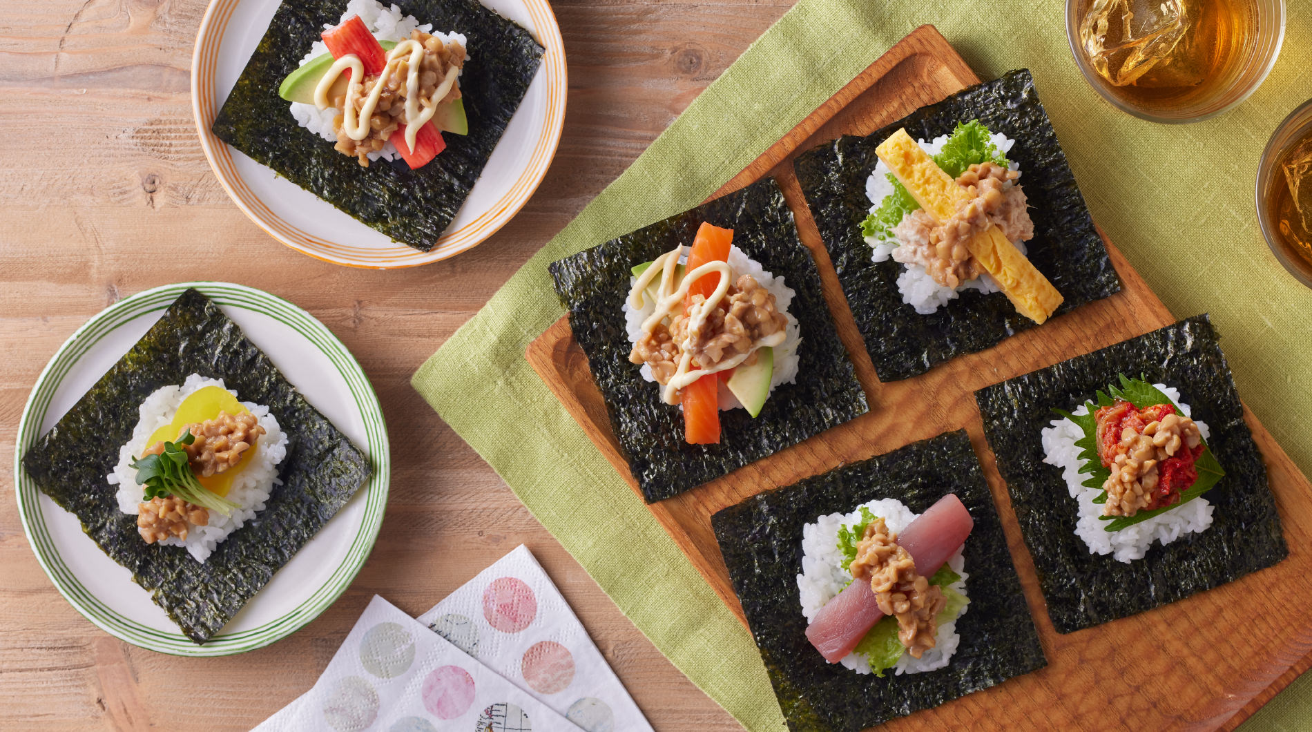 巻かない！包み寿司