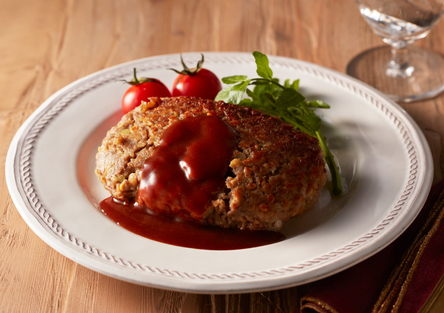 なっとうふハンバーグ