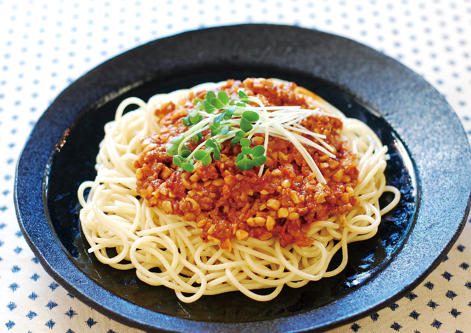 納豆ボロネーゼ