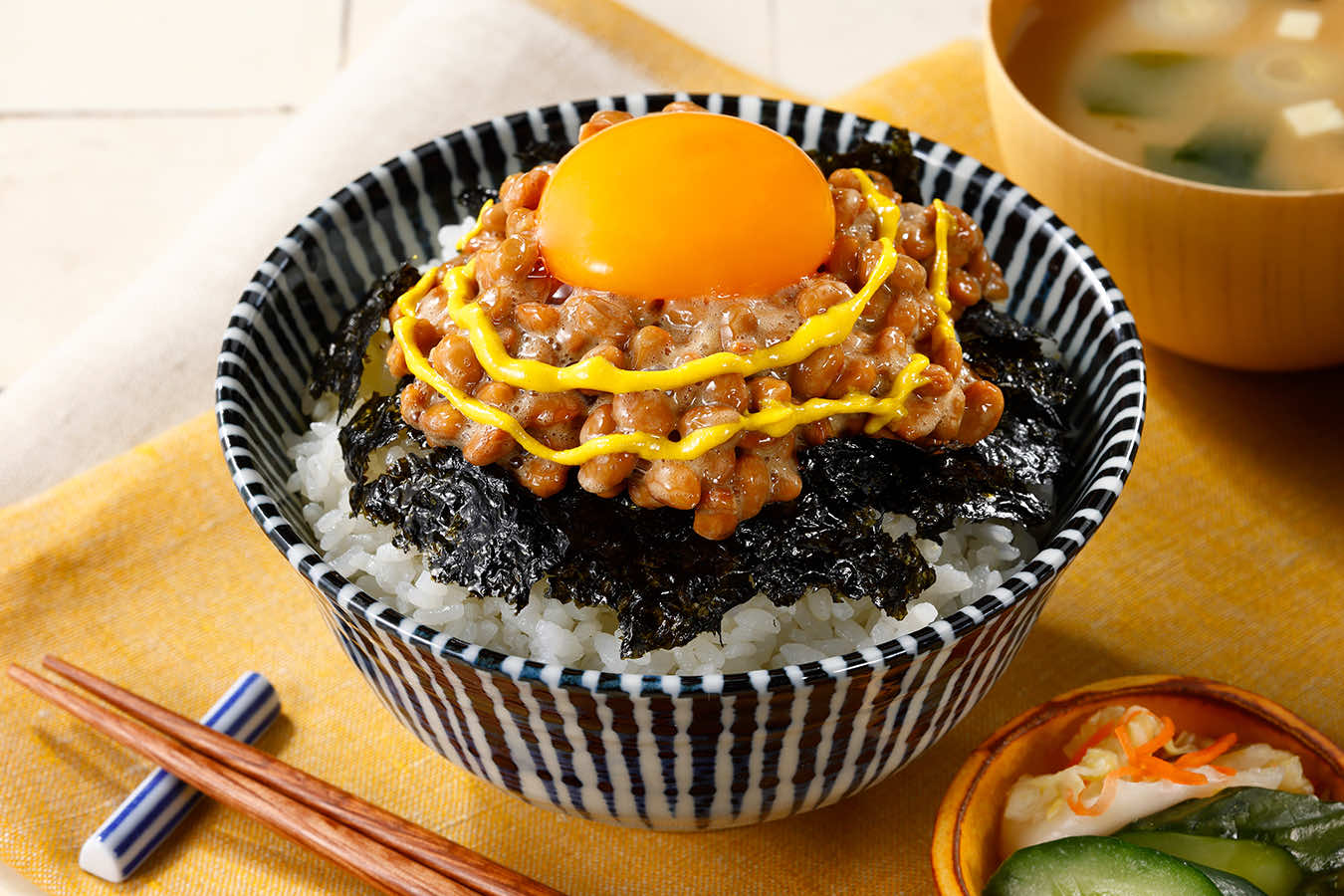 TKGからし納豆ごはん