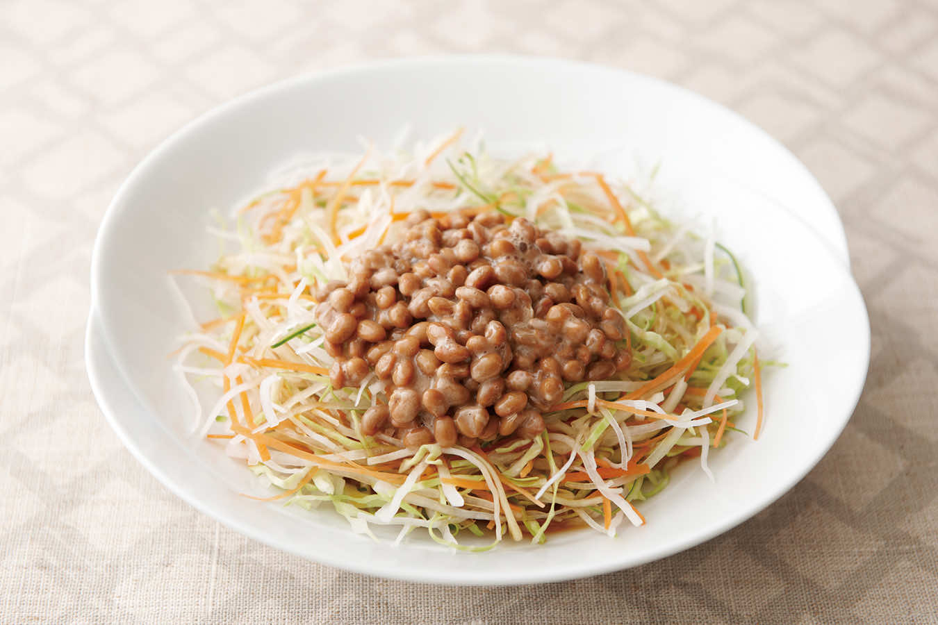 カット野菜納豆