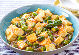 グリーン麻婆豆腐