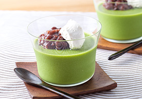 抹茶豆腐プリン