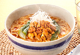 豆腐肉味噌の担々麺