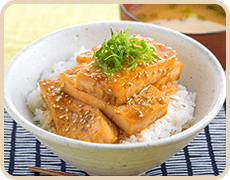 お豆腐の蒲焼き