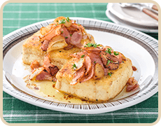 ガーリック豆腐ステーキ