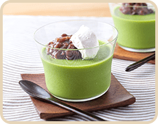 抹茶豆腐プリン