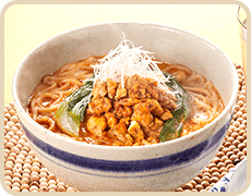 豆腐肉味噌の担々麺