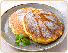 ふんわりお豆腐パンケーキ